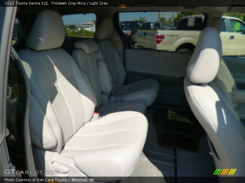 Predawn Gray Mica / Light Gray 2013 Toyota Sienna XLE