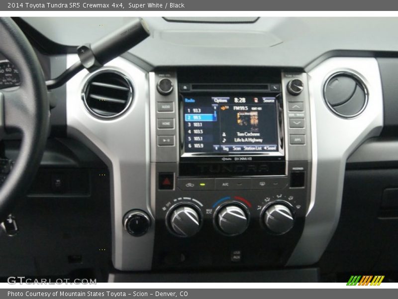 Super White / Black 2014 Toyota Tundra SR5 Crewmax 4x4