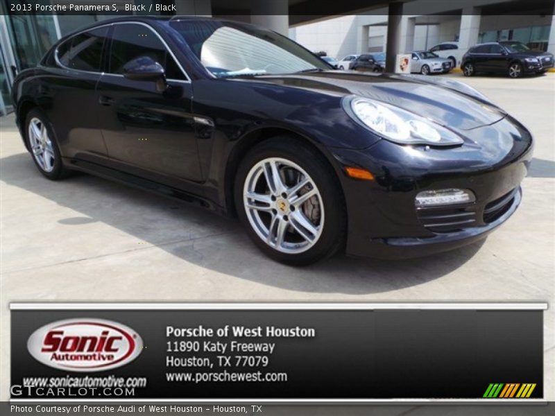 Black / Black 2013 Porsche Panamera S