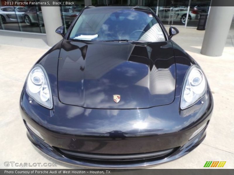Black / Black 2013 Porsche Panamera S