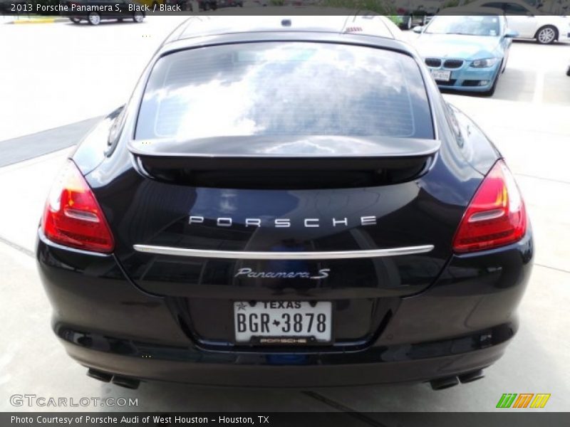 Black / Black 2013 Porsche Panamera S