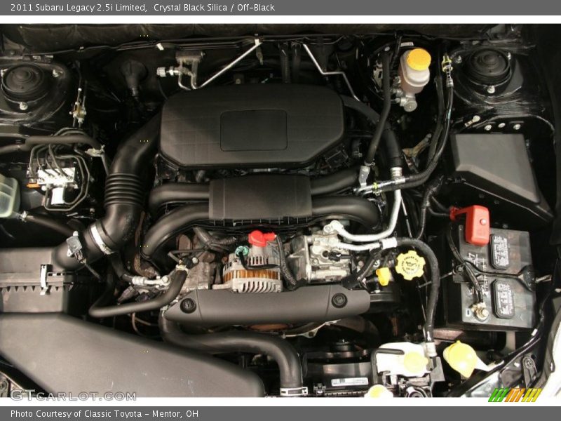 Crystal Black Silica / Off-Black 2011 Subaru Legacy 2.5i Limited