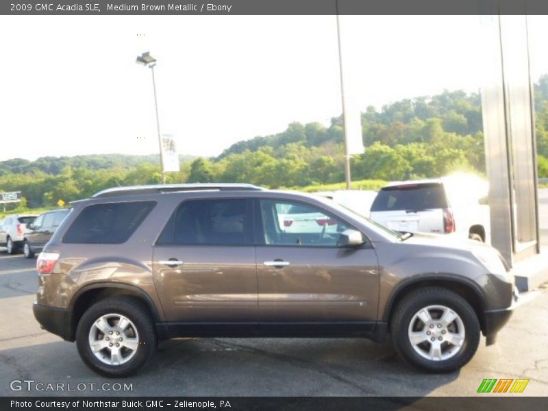 Medium Brown Metallic / Ebony 2009 GMC Acadia SLE