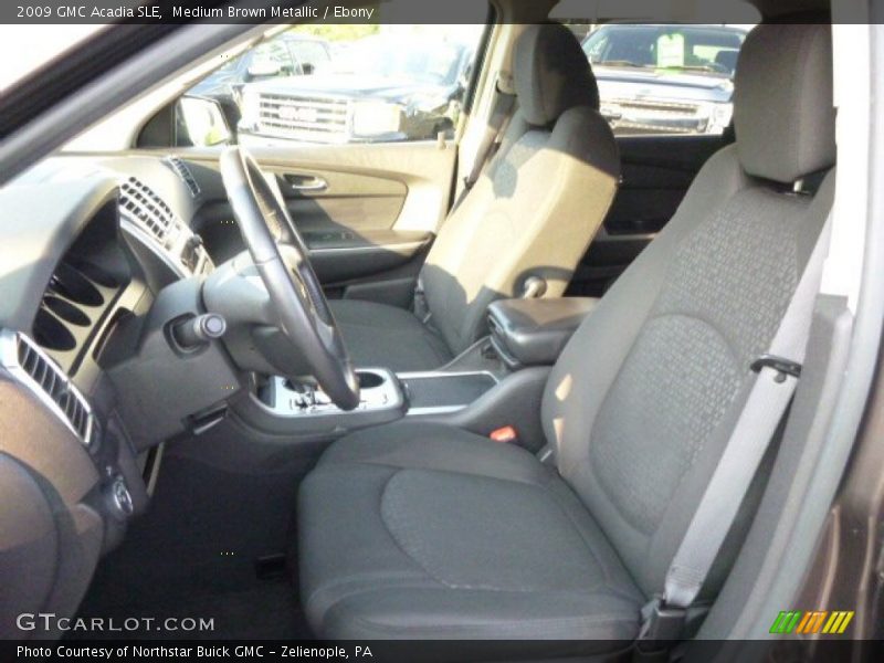 Medium Brown Metallic / Ebony 2009 GMC Acadia SLE