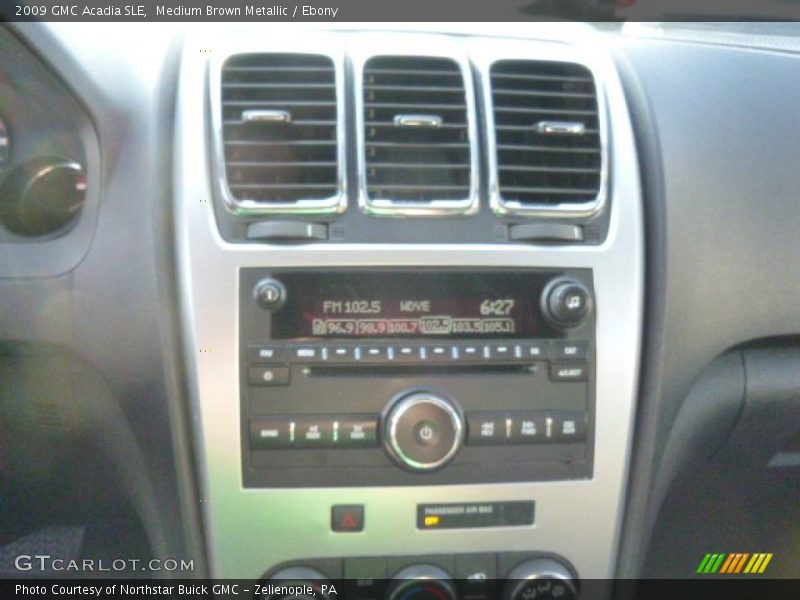 Medium Brown Metallic / Ebony 2009 GMC Acadia SLE