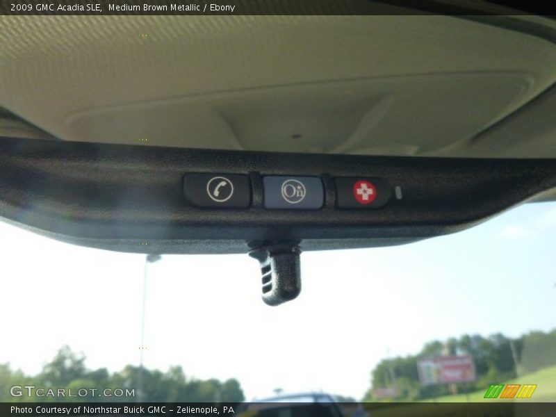 Medium Brown Metallic / Ebony 2009 GMC Acadia SLE