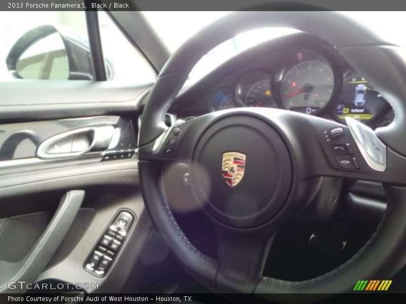 Black / Black 2013 Porsche Panamera S