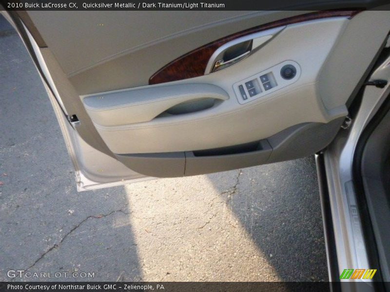 Quicksilver Metallic / Dark Titanium/Light Titanium 2010 Buick LaCrosse CX