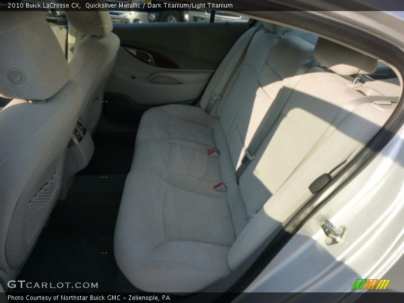 Quicksilver Metallic / Dark Titanium/Light Titanium 2010 Buick LaCrosse CX