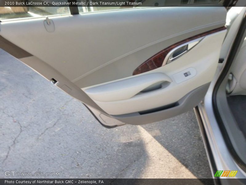 Quicksilver Metallic / Dark Titanium/Light Titanium 2010 Buick LaCrosse CX