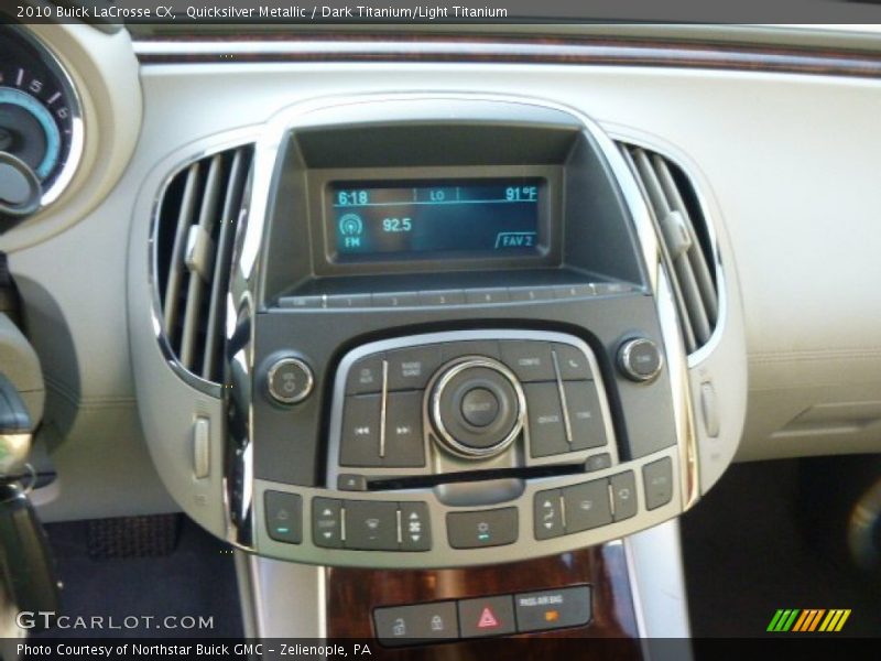 Quicksilver Metallic / Dark Titanium/Light Titanium 2010 Buick LaCrosse CX