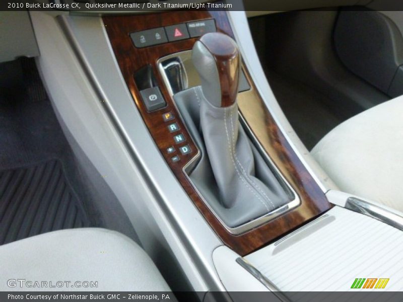 Quicksilver Metallic / Dark Titanium/Light Titanium 2010 Buick LaCrosse CX
