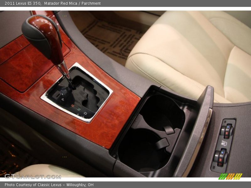 Matador Red Mica / Parchment 2011 Lexus ES 350