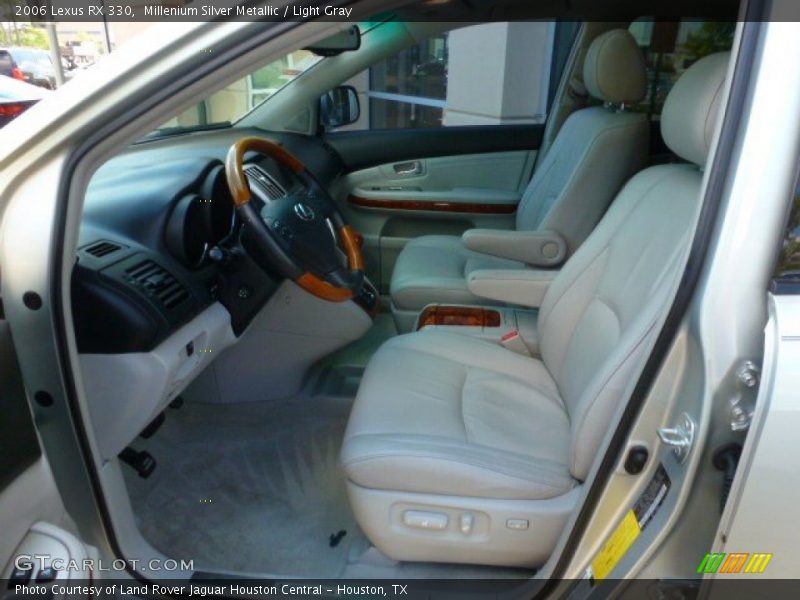 Millenium Silver Metallic / Light Gray 2006 Lexus RX 330