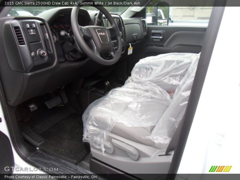 Front Seat of 2015 Sierra 2500HD Crew Cab 4x4