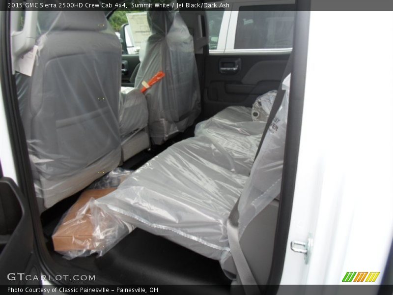 Rear Seat of 2015 Sierra 2500HD Crew Cab 4x4