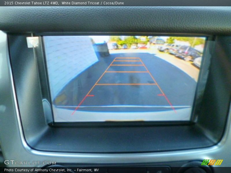 White Diamond Tricoat / Cocoa/Dune 2015 Chevrolet Tahoe LTZ 4WD