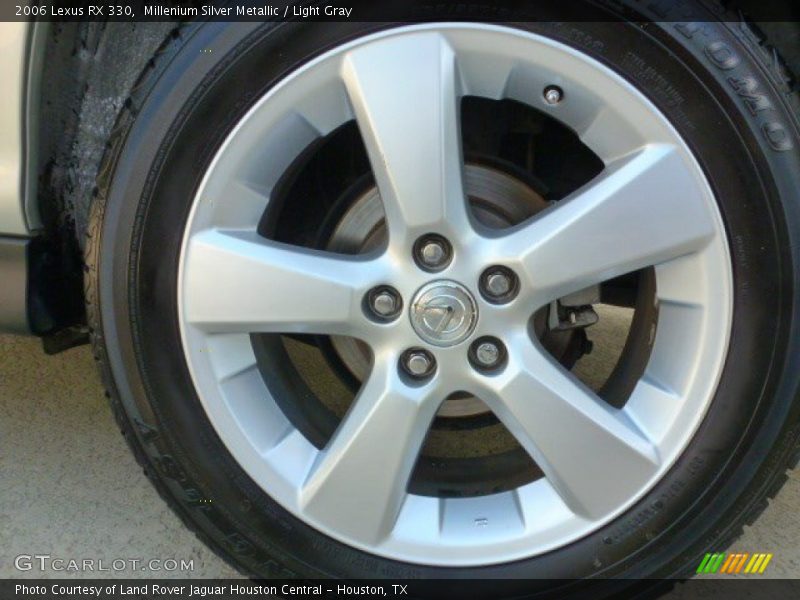 Millenium Silver Metallic / Light Gray 2006 Lexus RX 330