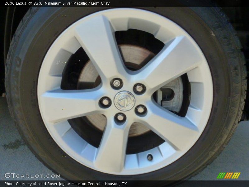 Millenium Silver Metallic / Light Gray 2006 Lexus RX 330