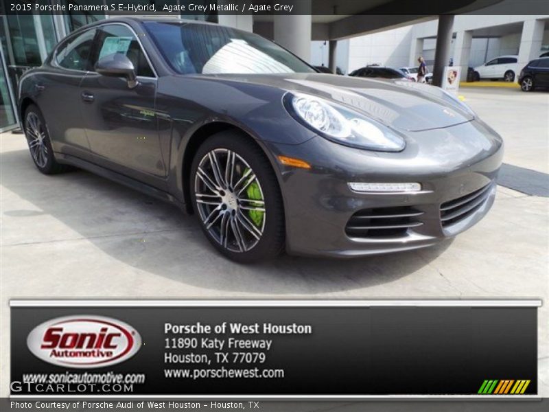 Agate Grey Metallic / Agate Grey 2015 Porsche Panamera S E-Hybrid