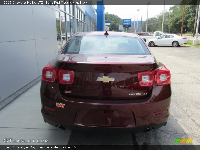 Butte Red Metallic / Jet Black 2015 Chevrolet Malibu LTZ