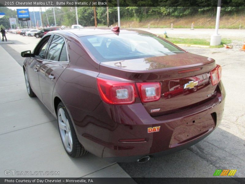 Butte Red Metallic / Jet Black 2015 Chevrolet Malibu LTZ