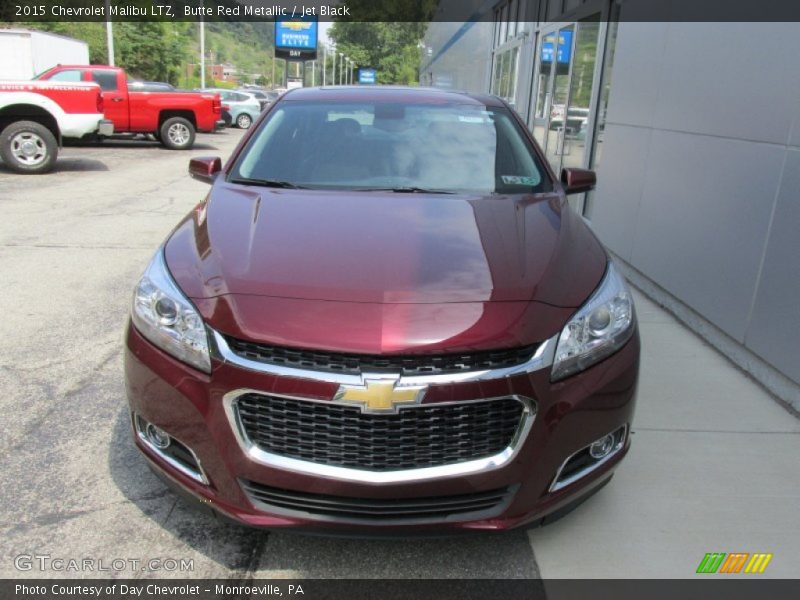 Butte Red Metallic / Jet Black 2015 Chevrolet Malibu LTZ