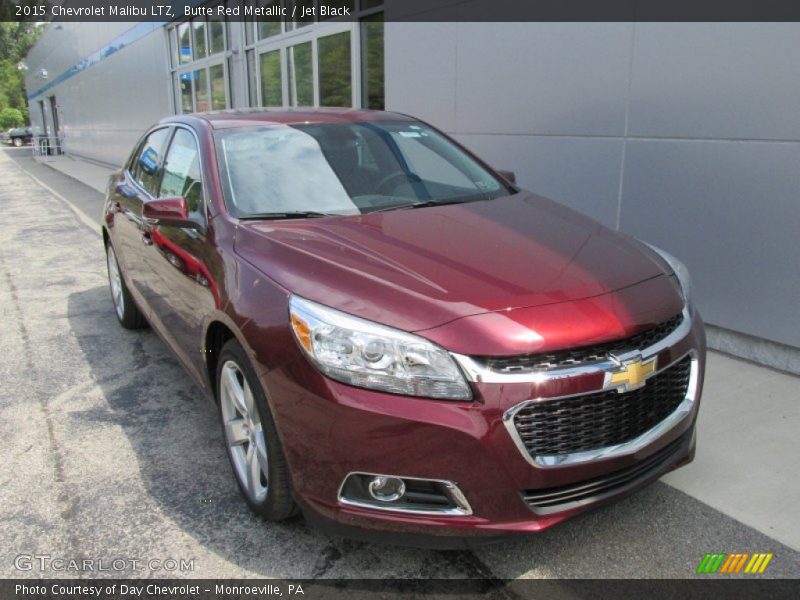 Butte Red Metallic / Jet Black 2015 Chevrolet Malibu LTZ