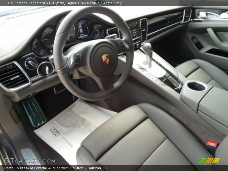 Agate Grey Interior - 2015 Panamera S E-Hybrid 