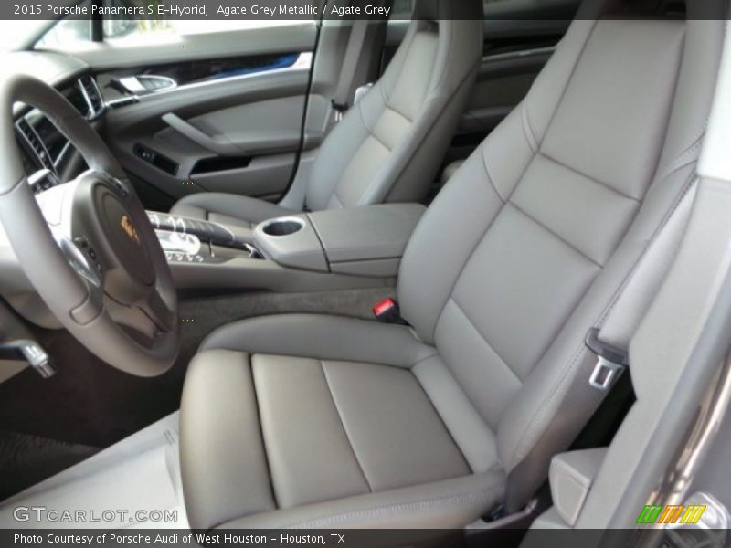 Front Seat of 2015 Panamera S E-Hybrid