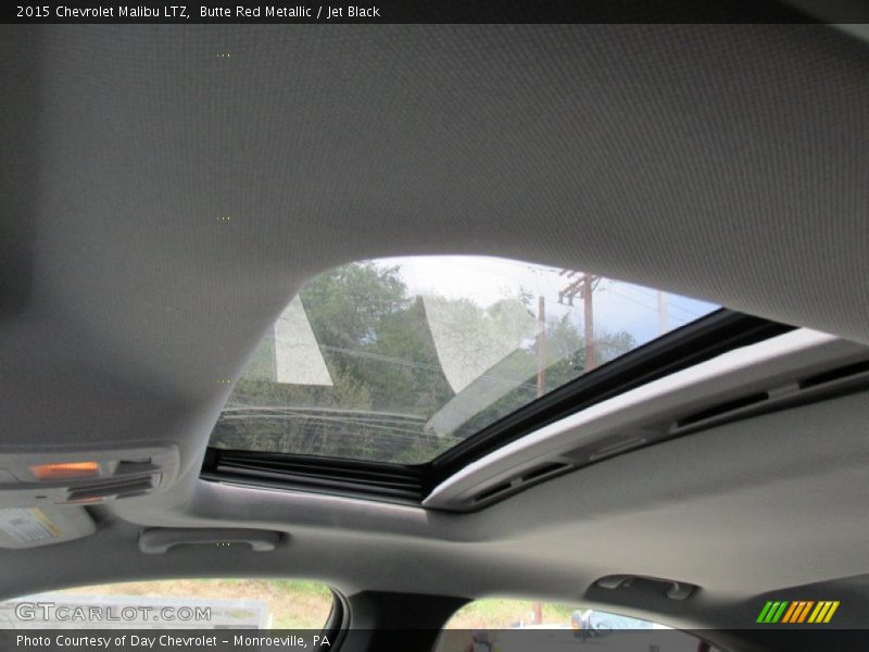 Butte Red Metallic / Jet Black 2015 Chevrolet Malibu LTZ