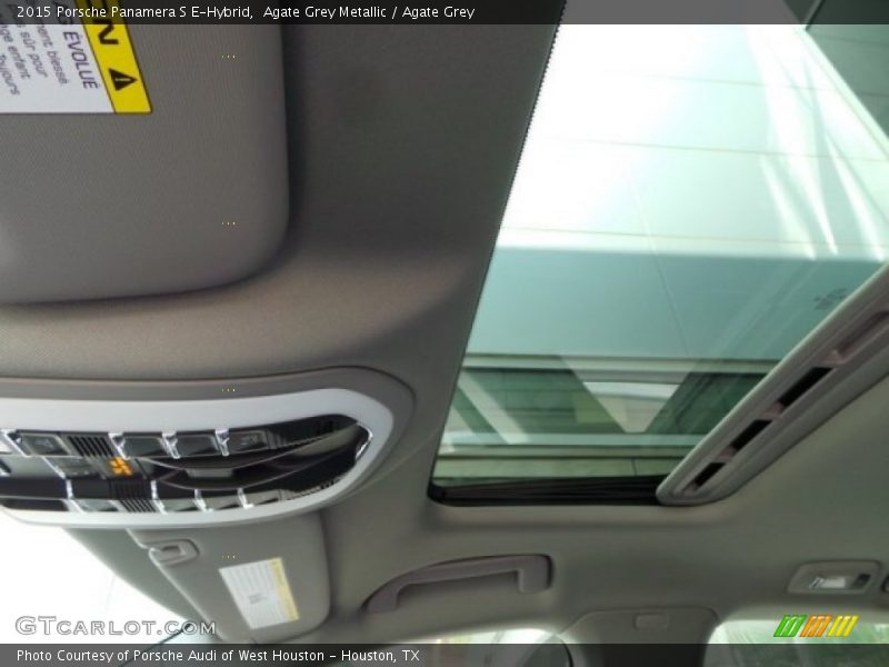 Agate Grey Metallic / Agate Grey 2015 Porsche Panamera S E-Hybrid