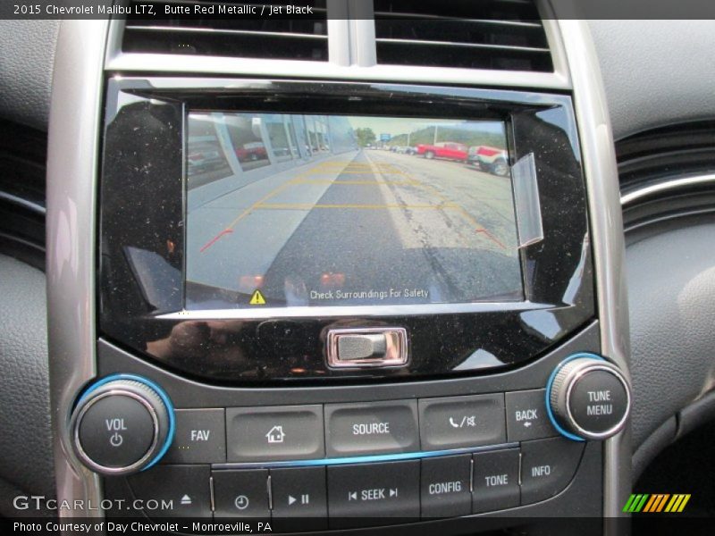 Butte Red Metallic / Jet Black 2015 Chevrolet Malibu LTZ