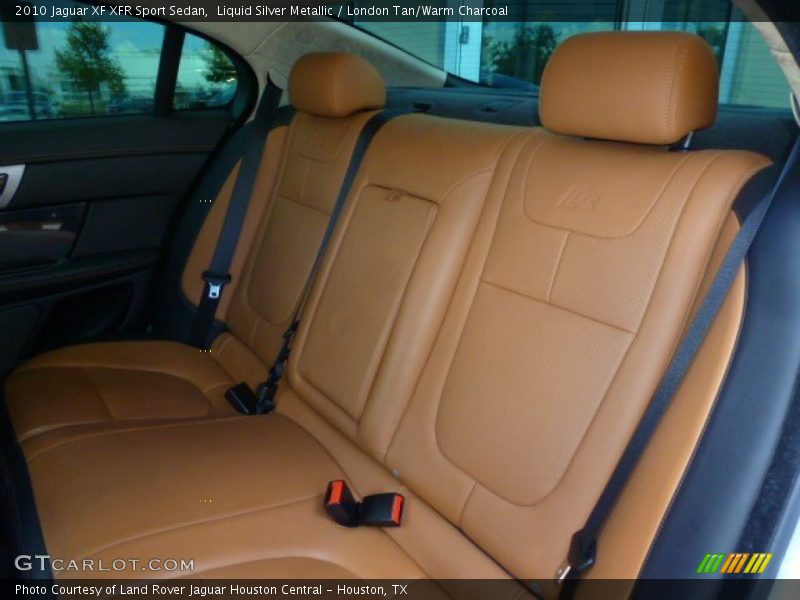 Rear Seat of 2010 XF XFR Sport Sedan