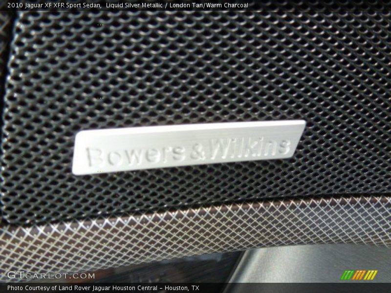 Liquid Silver Metallic / London Tan/Warm Charcoal 2010 Jaguar XF XFR Sport Sedan