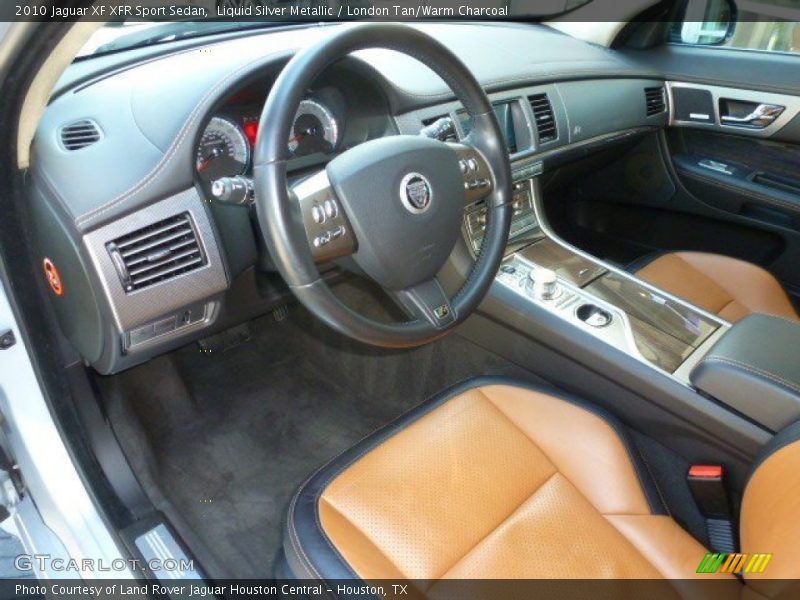  2010 XF XFR Sport Sedan London Tan/Warm Charcoal Interior