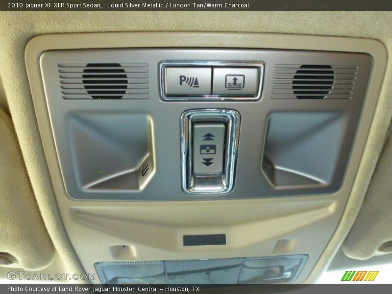 Liquid Silver Metallic / London Tan/Warm Charcoal 2010 Jaguar XF XFR Sport Sedan