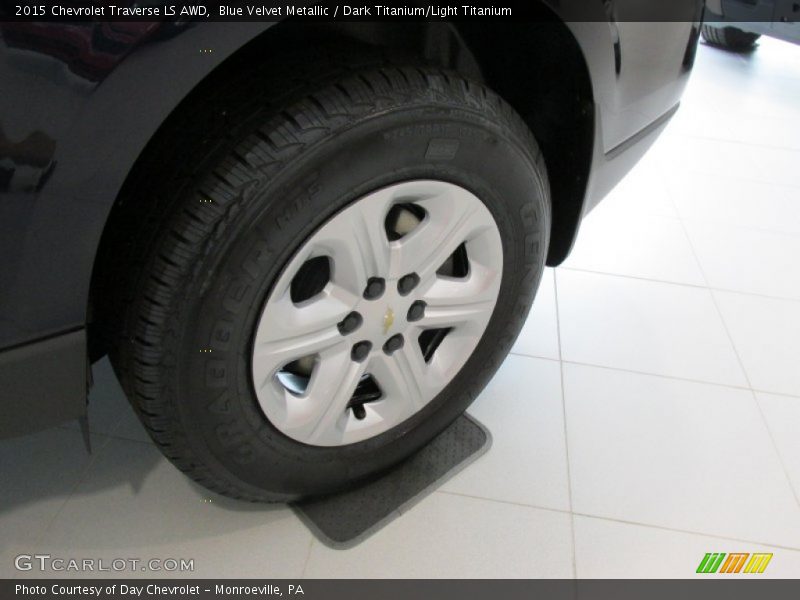 Blue Velvet Metallic / Dark Titanium/Light Titanium 2015 Chevrolet Traverse LS AWD