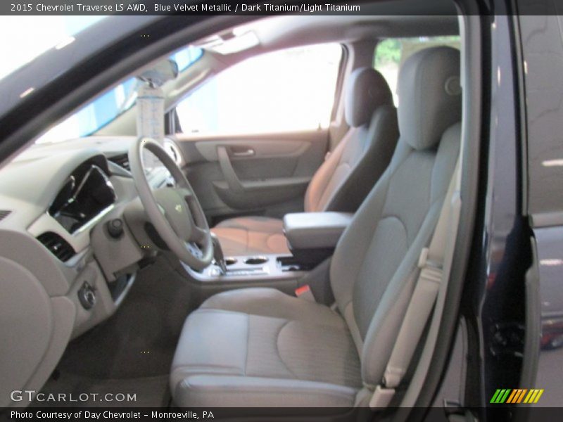 Blue Velvet Metallic / Dark Titanium/Light Titanium 2015 Chevrolet Traverse LS AWD