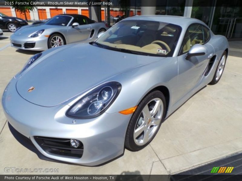 Front 3/4 View of 2015 Cayman 