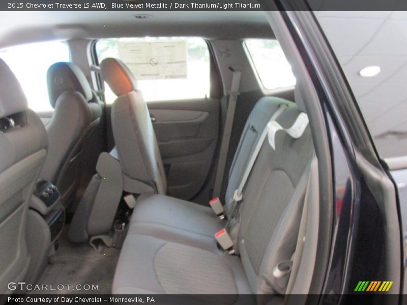 Blue Velvet Metallic / Dark Titanium/Light Titanium 2015 Chevrolet Traverse LS AWD