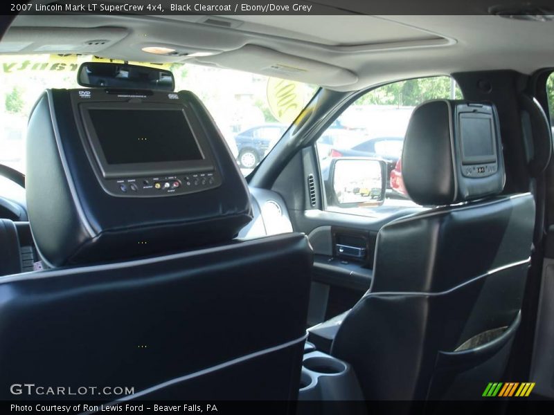 Black Clearcoat / Ebony/Dove Grey 2007 Lincoln Mark LT SuperCrew 4x4