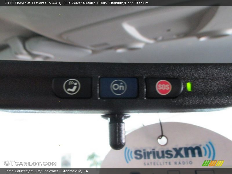 Blue Velvet Metallic / Dark Titanium/Light Titanium 2015 Chevrolet Traverse LS AWD