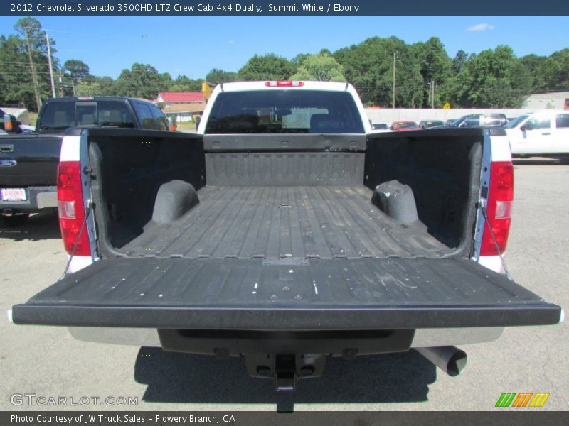 Summit White / Ebony 2012 Chevrolet Silverado 3500HD LTZ Crew Cab 4x4 Dually