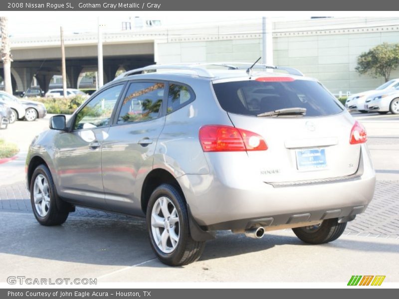 Gotham Gray Metallic / Gray 2008 Nissan Rogue SL