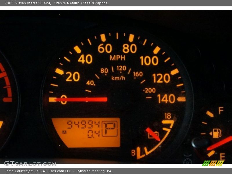 Granite Metallic / Steel/Graphite 2005 Nissan Xterra SE 4x4