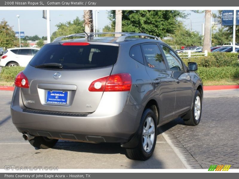 Gotham Gray Metallic / Gray 2008 Nissan Rogue SL