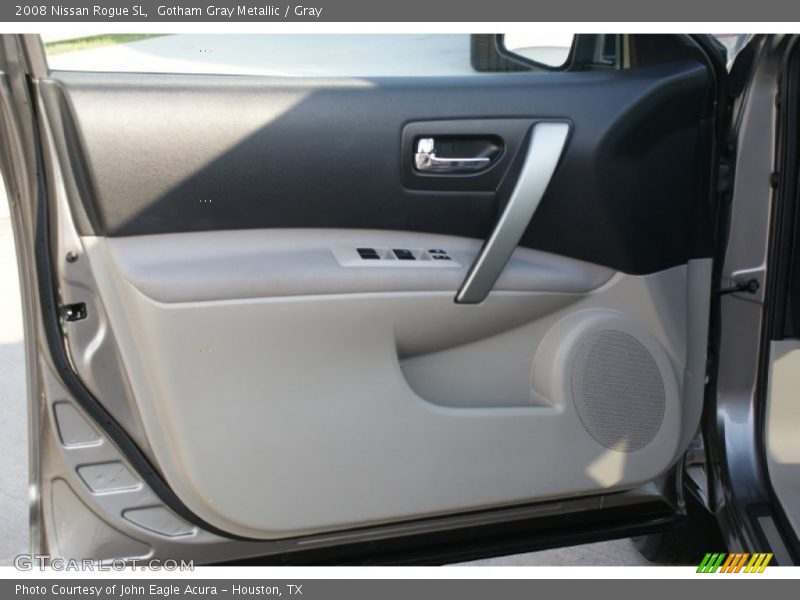 Gotham Gray Metallic / Gray 2008 Nissan Rogue SL