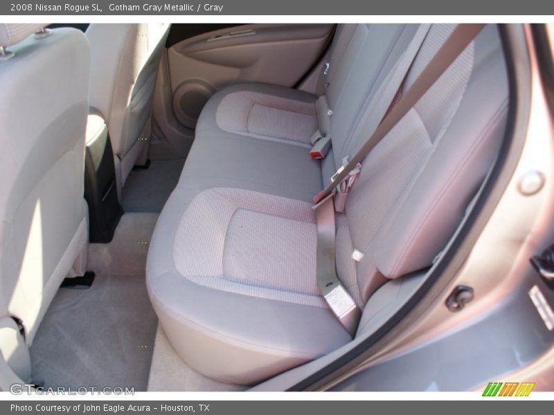 Gotham Gray Metallic / Gray 2008 Nissan Rogue SL