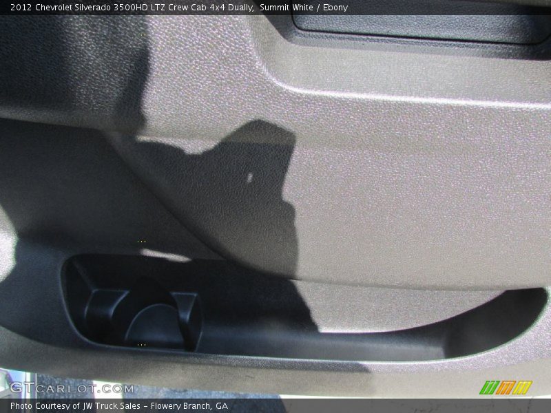 Summit White / Ebony 2012 Chevrolet Silverado 3500HD LTZ Crew Cab 4x4 Dually